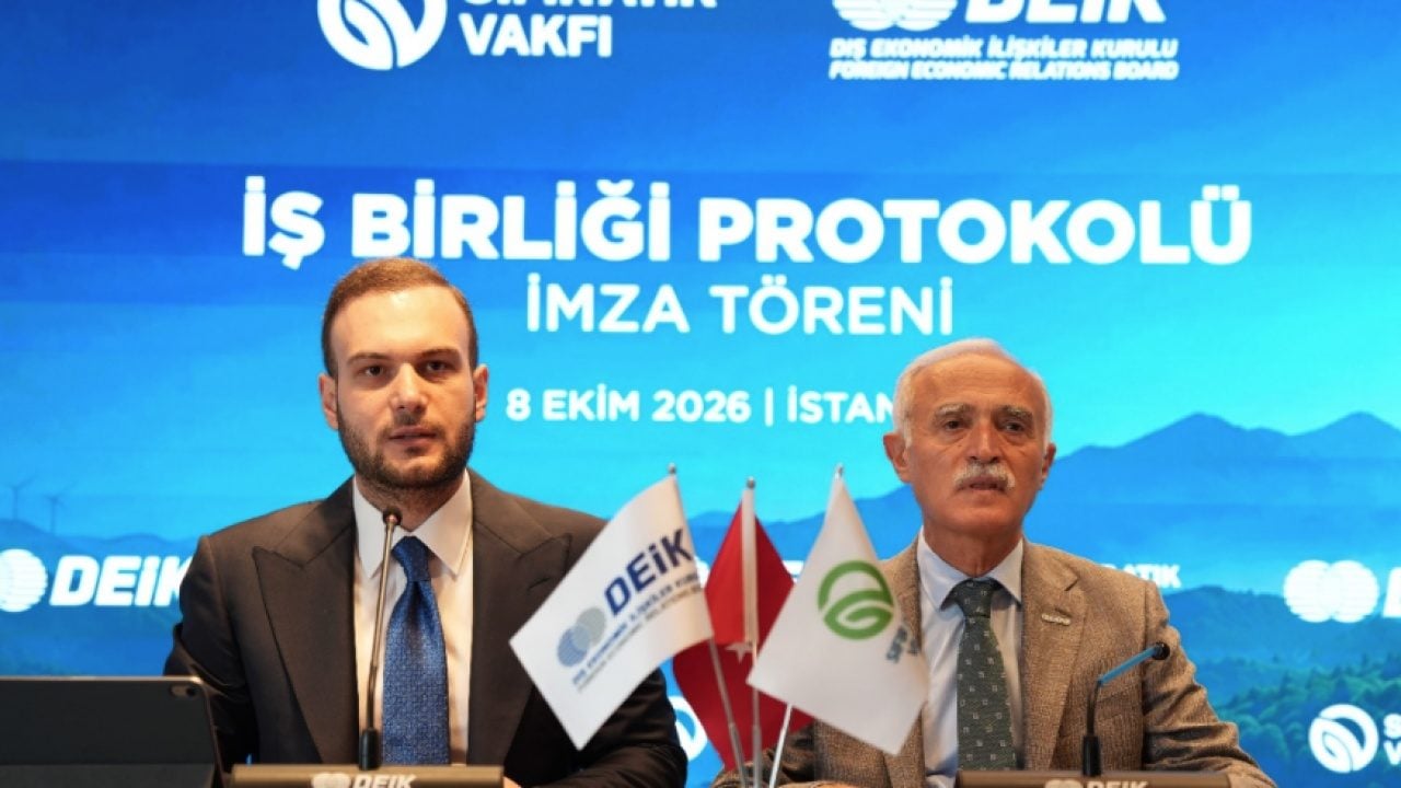 Foto - Sıfır Atık Vakfı ile DEİK arasında işbirliği protokolü