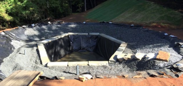 Foto - Sıfırdan yapay gölet inşa ettiler