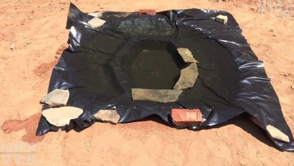 Foto - Sıfırdan yapay gölet inşa ettiler