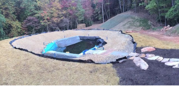 Foto - Sıfırdan yapay gölet inşa ettiler