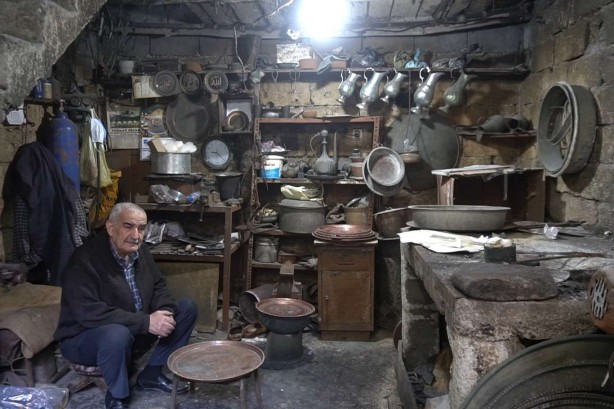 Foto - Siirt’in tarihi bakırcılar çarşısında artık büyük bir suskunluk hâkim