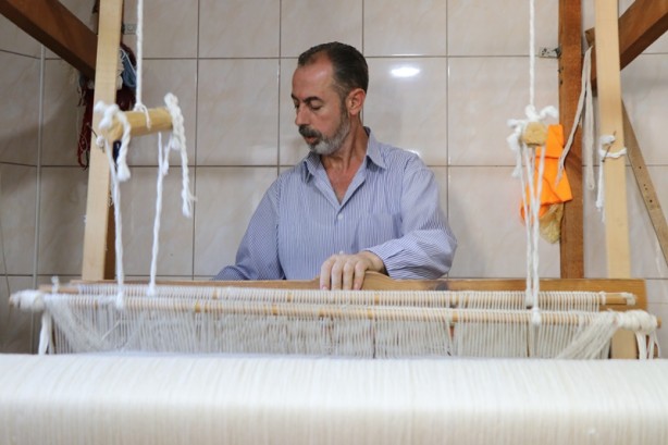 Foto - Siirt'in tescilli battaniyesinin ustaları, mesleği geleceğe taşımak istiyor