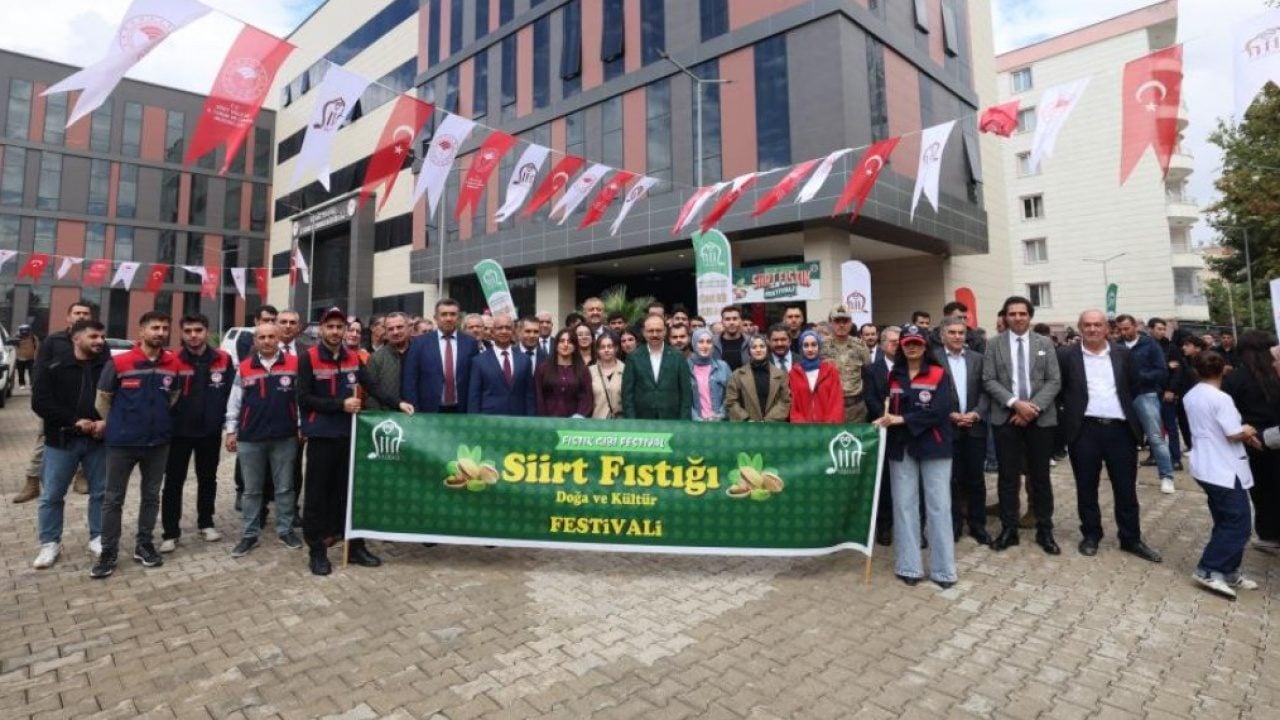 Siirt’te festival heyecanı: Fıstık, kültür ve doğa bir arada