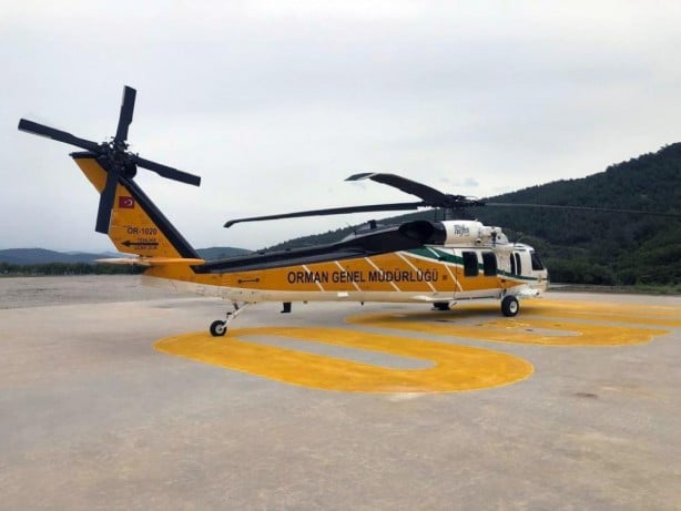 Sikorsky'ler Milas'a konuşlandı!