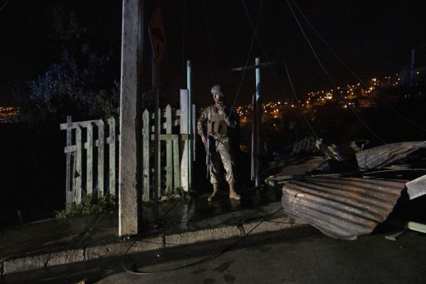 Foto - Şili’deki orman yangınında evler küle döndü