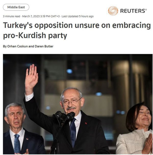 Foto - Şimdi de Reuters akıl veriyor! Masaya seçim stratejisi önerdiler