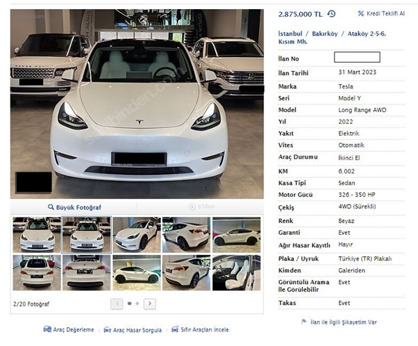 Foto - Şimdi ne haliniz varsa görün! Tesla fırsatçıların balonunu patlattı