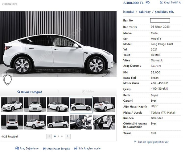 Foto - Şimdi ne haliniz varsa görün! Tesla fırsatçıların balonunu patlattı