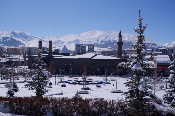 Foto - Şimdi orada olmak vardı! Erzurum’da kartpostallık manzaralar!