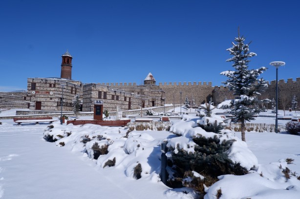 Foto - Şimdi orada olmak vardı! Erzurum’da kartpostallık manzaralar!