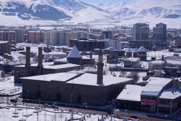 Foto - Şimdi orada olmak vardı! Erzurum’da kartpostallık manzaralar!