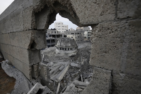 Foto - Şimdiye kadar 4 cami yıkıldı! İsrail El-Yermuk Camisi'ni vurdu