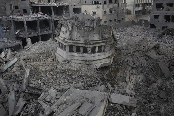 Foto - Şimdiye kadar 4 cami yıkıldı! İsrail El-Yermuk Camisi'ni vurdu