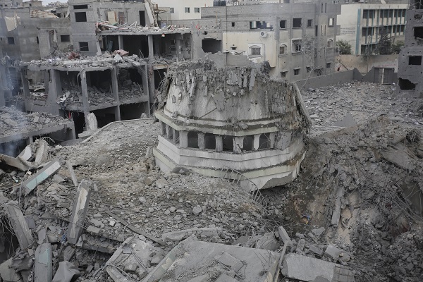 Foto - Şimdiye kadar 4 cami yıkıldı! İsrail El-Yermuk Camisi'ni vurdu