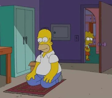 Foto - Simpsonlar Namaz sahnesi ile ne anlatmak istiyor? Her öngörüsü çıkan Simpsonlar'dan Mekke detayı