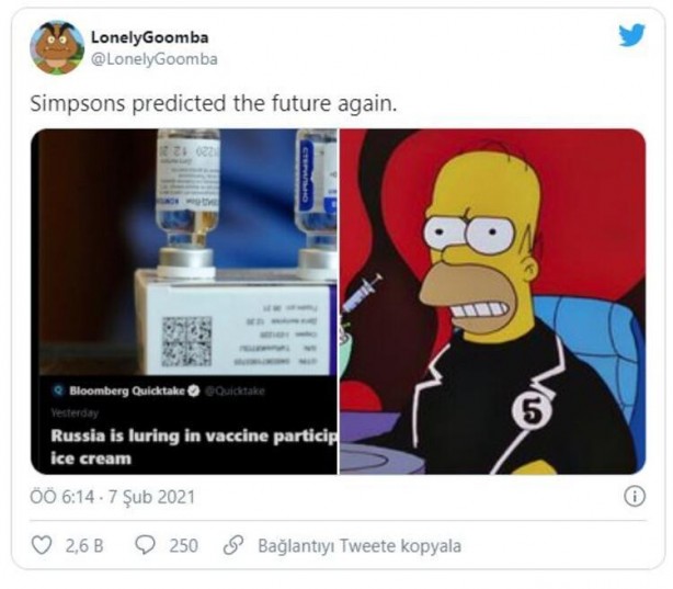 Foto - Simpsonlar şok etti! Dünyanın ağzı açık kaldı