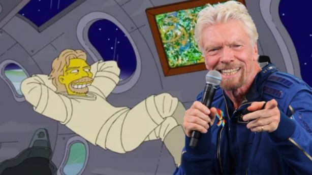 Simpsonlar şok etti! Dünyanın ağzı açık kaldı