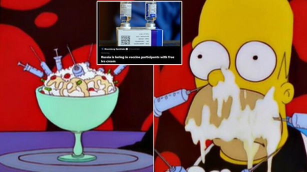 Foto - Simpsonlar şok etti! Dünyanın ağzı açık kaldı