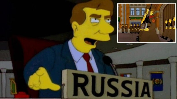 Foto - Simpsonlar'ın Rusya tahmini gündem oldu! Dünya bunu konuşuyor