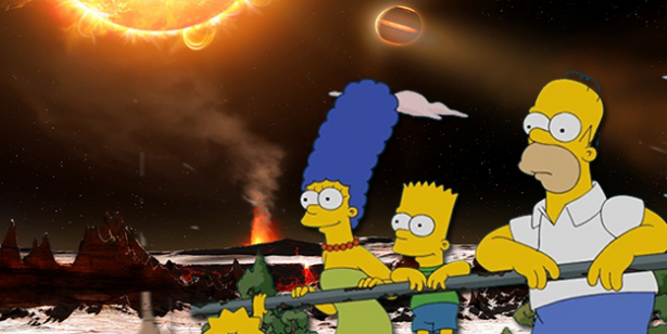 Simpsonlar'ın yeni tahmini dünyayı salladı: 100 yılda bir görülen doğa olayı her yeri ele geçirecek