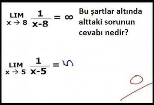 Foto - Sınavlarda verilmiş komik cevaplar