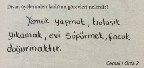 Foto - Sınavlarda verilmiş komik cevaplar