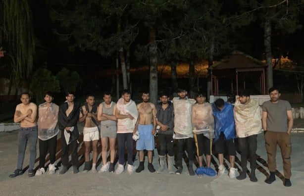 Foto - Sınırda Bulgar zalimliği pes dedirtti! 84 göçmen yarı çıplak halde Türkiye sınırına bırakıldı