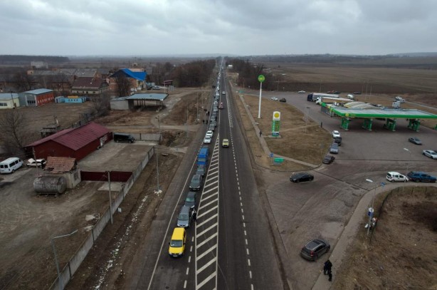 Foto - Sınırda savaş kuyruğu