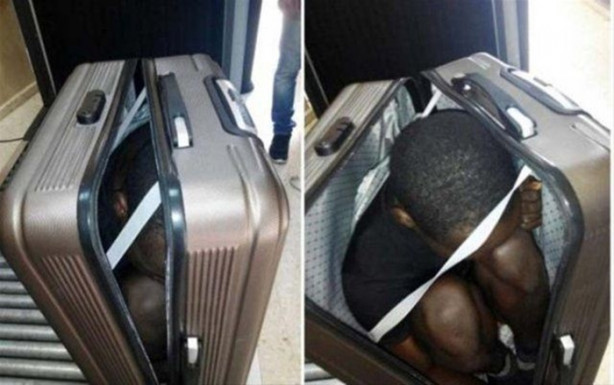 Foto - Sınırdan kaçmak için yaptıklarına çok şaşıracaksınız!