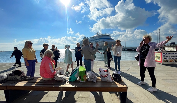 Sinop'u kruvaziyer turizmiyle beş ayda 15 bin turist ziyaret etti