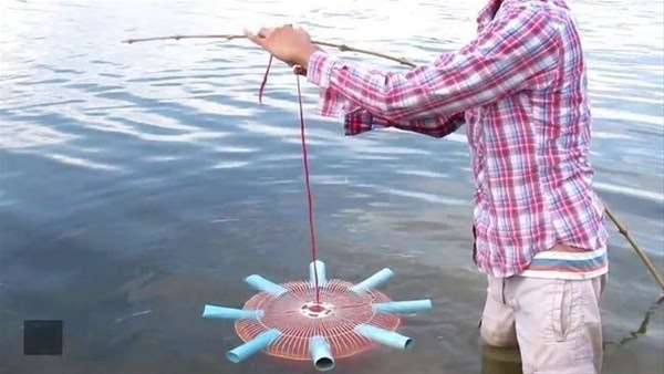 Foto - Sıra dışı bir balık avlama taktiği daha!