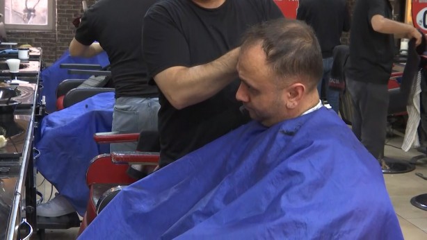 Foto - Sıra dışı kampanya! Böyle berbere az rastlanır