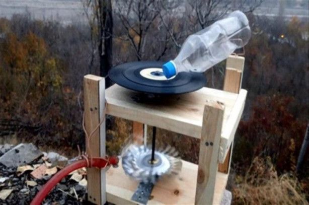 Foto - Sıradışı icat! Sadece su ile çalışıyor