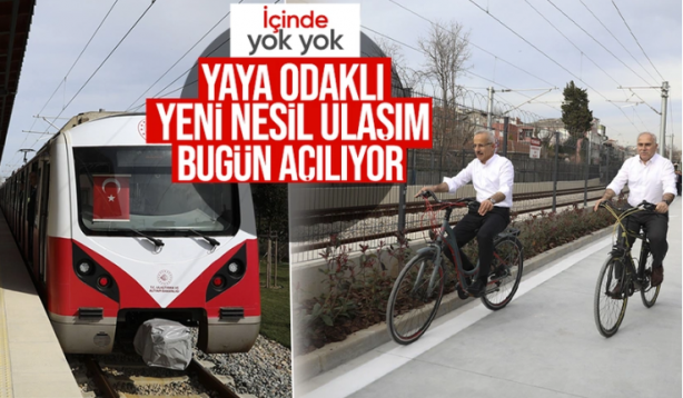Sirkeci-Kazlıçeşme Raylı Sistem Hattı bugün açılıyor! İçinde yok yok