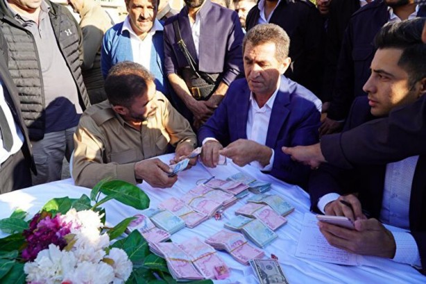 Şırnak'ta 5 bin kişilik aşiret düğünü! Takılan takı dudak uçuklattı