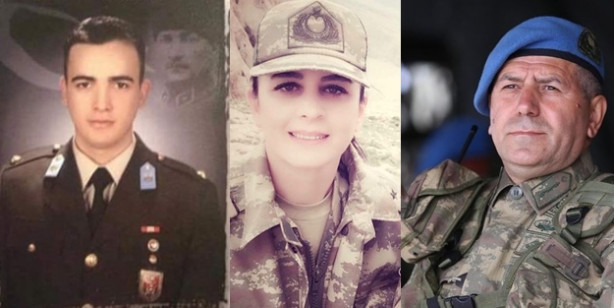 Şırnak'ta şehit olan Mehmetçikler