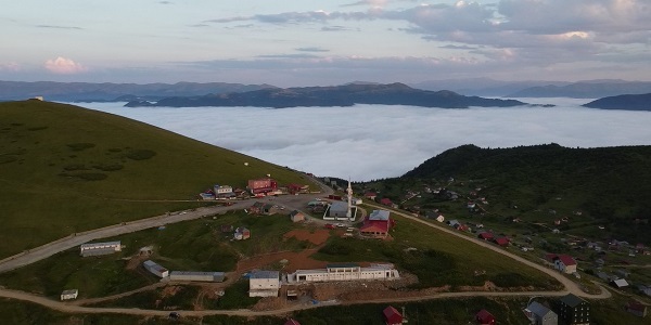 Foto - Sis denizi herkesi hayran bırakıyor
