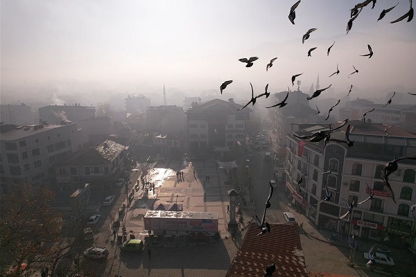 Foto - Sis görsel şölen oluşturdu