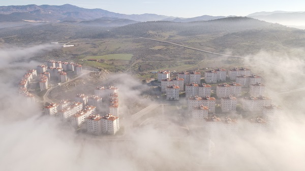 Foto - Sis görsel şölen oluşturdu