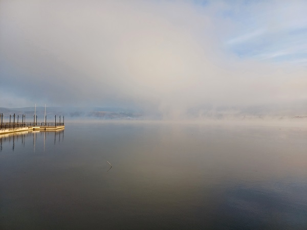 Foto - Sis ortaya kartpostallık manzara çıkarttı