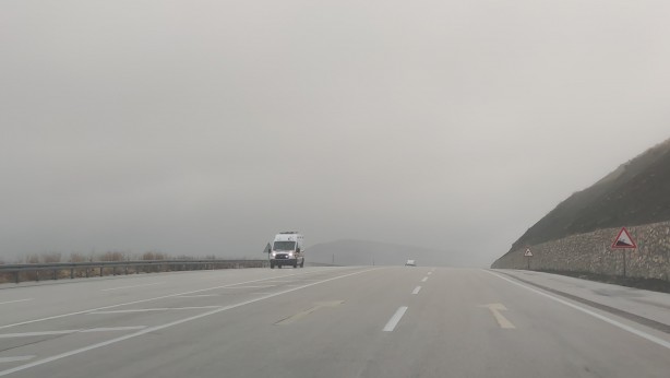 Foto - Sis sürücülere zor anlar yaşattı!