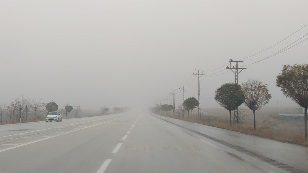 Foto - Sis sürücülere zor anlar yaşattı!