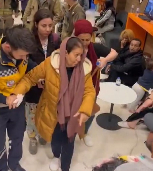 Foto - Şişli'de otelde yangın