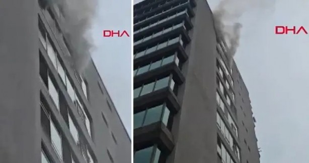 Şişli’de rezitans yangını başladı!