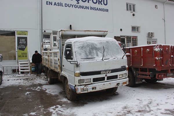Foto - Sivas'ın soğuğuna dayanamadı! Bulduğu çözüm hayrete düşürdü