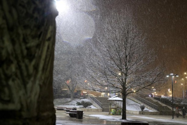 Sivas'ta kar kartpostallık görüntüler oluşturdu!