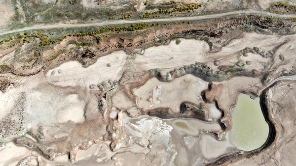 Foto - Sivas’ta korkutan manzara! Alarm veriyor