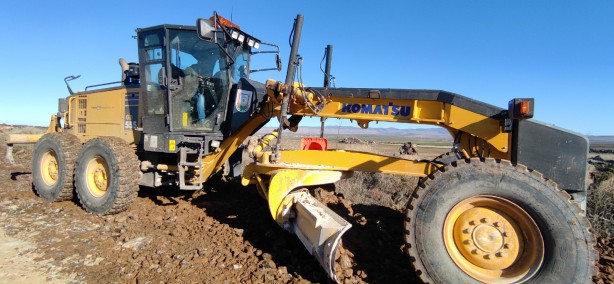 Foto - Siverek kırsalında yol çalışmaları sürüyor