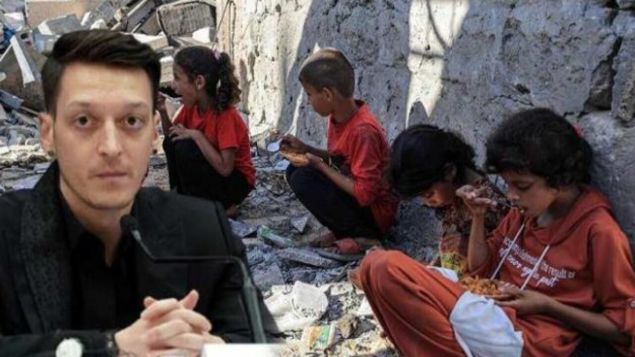 "Sivillerin üzerine bomba atmak savunma değil!" Mesut Özil Gazze için haykırdı