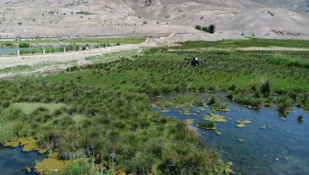 Foto - Sivrisineklere karşı drone’lar devreye girdi